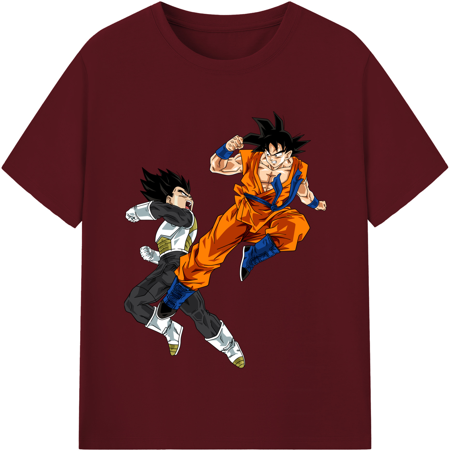 （画像用） ドラゴンボール 孫悟空（そん ごくう）Son Goku カカロット DRAGON BALL Kakarotto 綿100％半袖Tシャツ（フロントプリント）